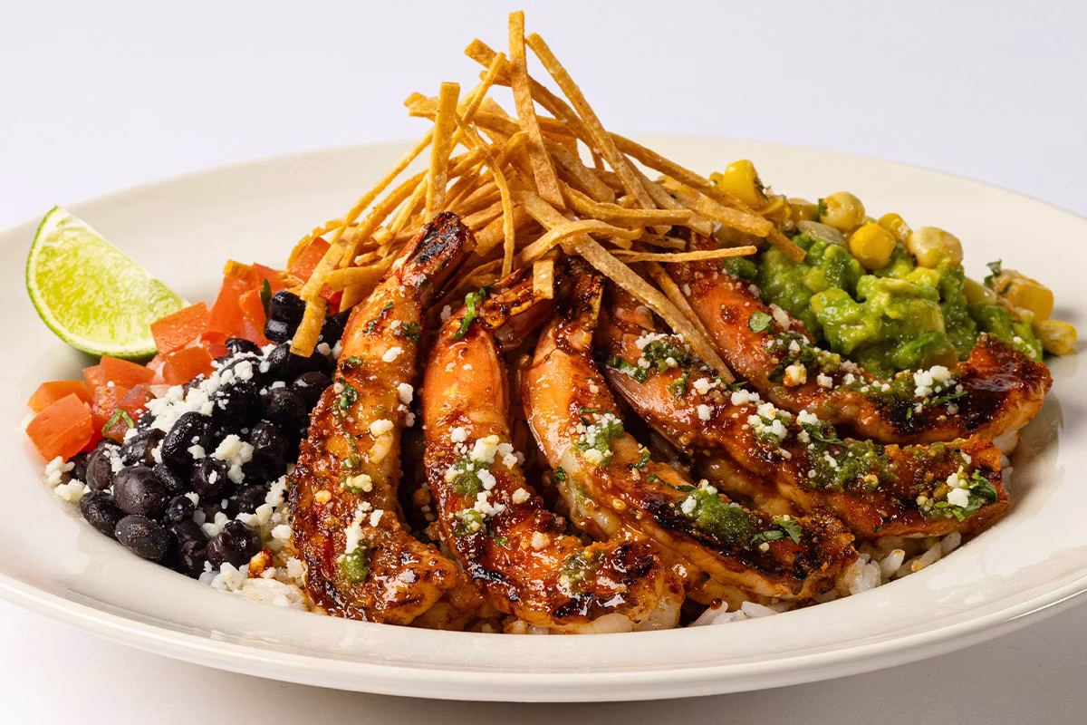 Baja Bowl with Chipotle-Honey Shrimp - The Cheesecake Factory Menu Prices 2026